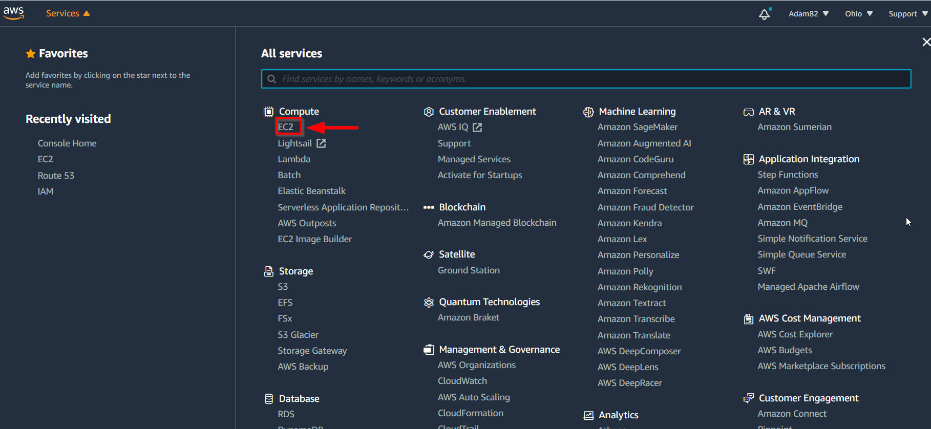 aws-service-ec2-1 aws-service-ec2-1
