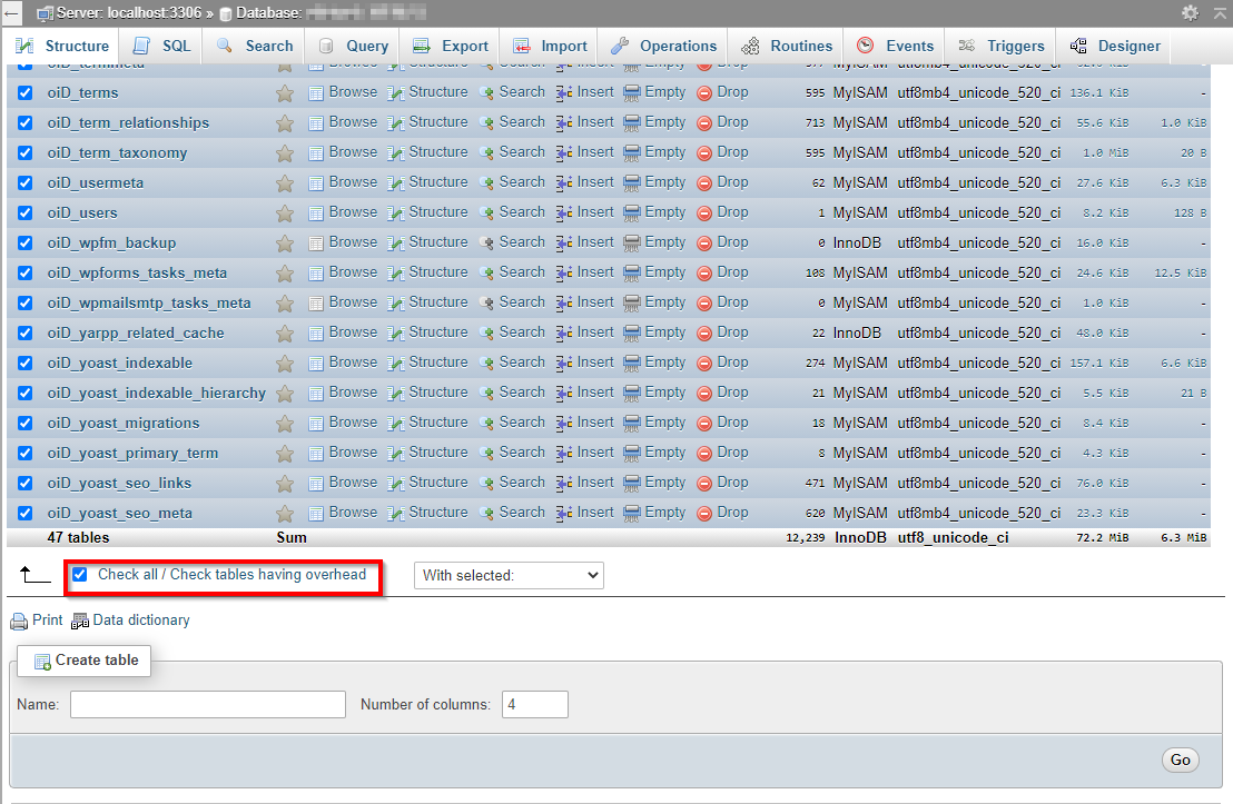 phpMyAdmin-3 phpMyAdmin-3