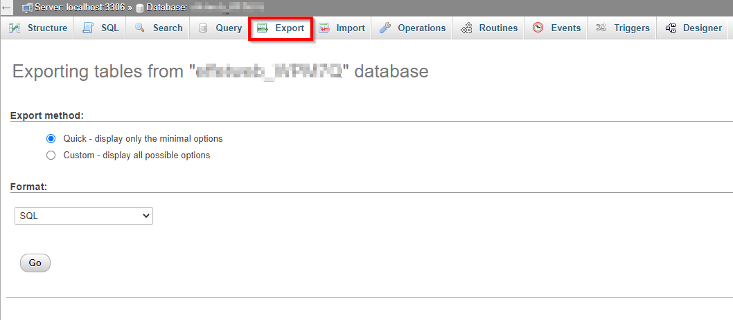 phpMyAdmin-4 phpMyAdmin-4