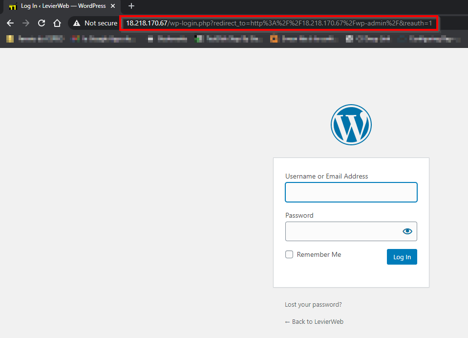 WordPress-dashboard-first-access